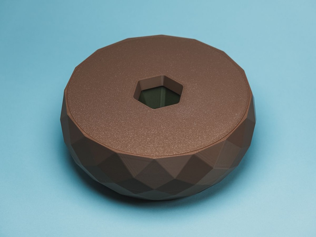 Bol à coques style low poly - 3