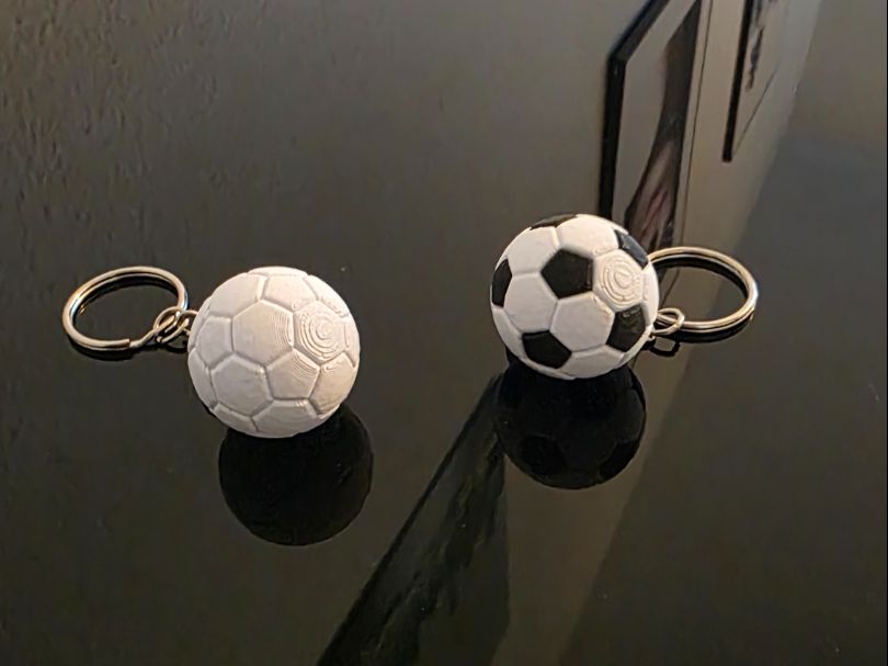 Porte-clés ballon de football - 1