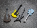 Mini Porte-clés Guitare Pack - 2