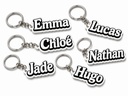 Porte-clés prénom personnalisable - 1