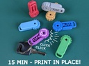 Porte-clés anti-stress à clic - 1