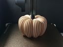 Citrouille déco Halloween bougie - 2