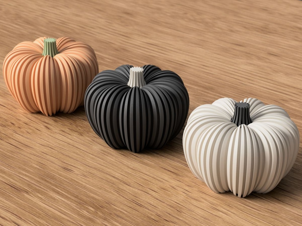 Citrouille déco Halloween bougie - 3