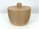 Boîte de rangement à motif spirale - 1