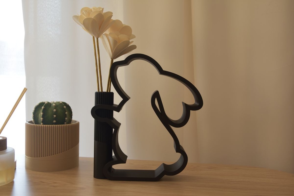 Vase lapin décoratif - 1