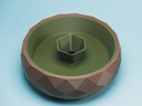 Bol à coques style low poly - 2