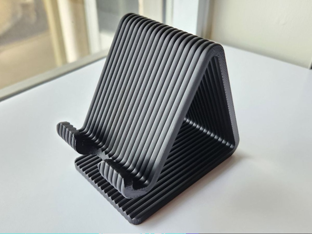 Support téléphone design (Gris)