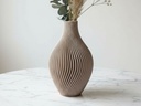 Vase olive en spirale