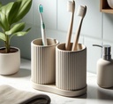 Set de porte-brosses à dents nervuré