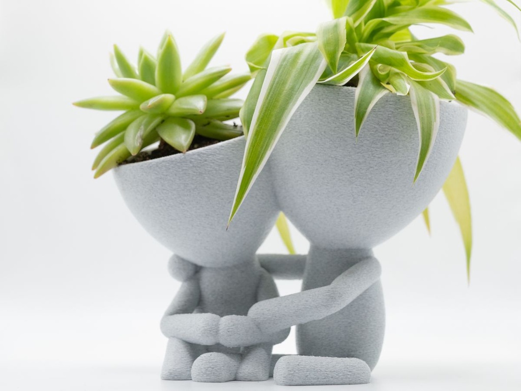 Pot pour plante Mère et Enfant