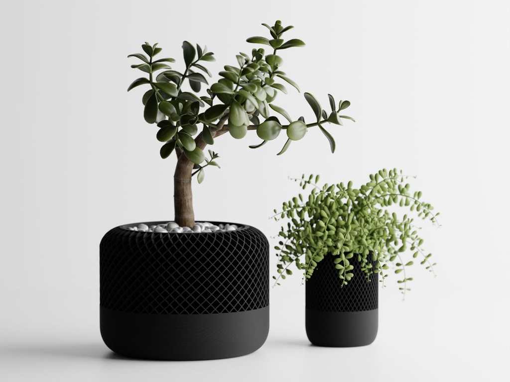 Vases à plantes de style Home Pod Apple moderne (80mm)