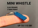 Mini sifflet de poche