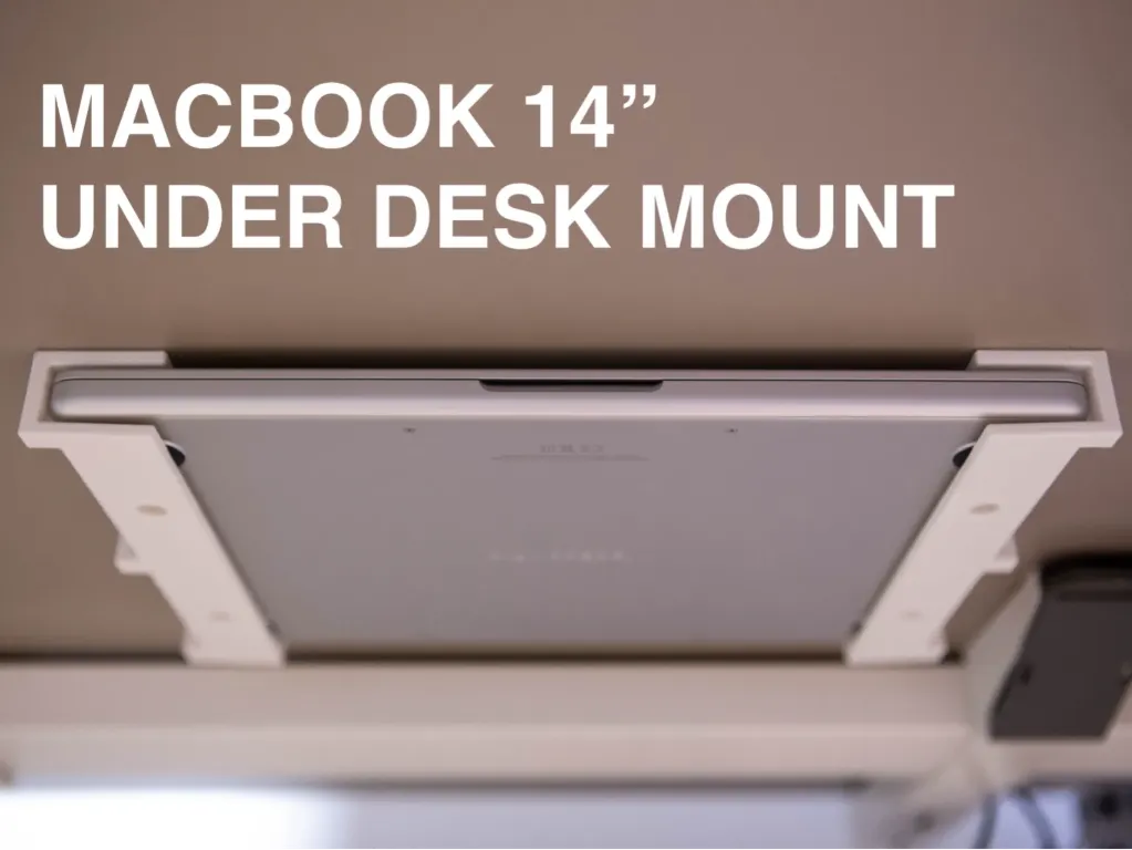 Support (sous le bureau ou mural) pour MacBook Pro