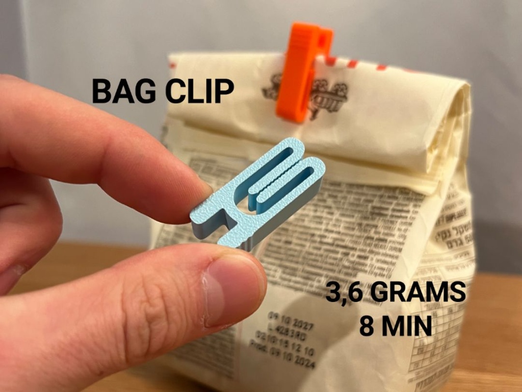 Lot de 5 Mini-pinces à sachet alimentaire