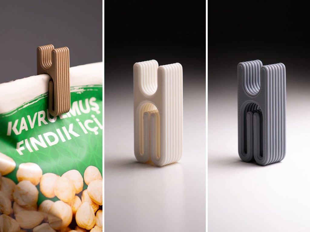 Lot de 4 Pinces à sachet de cuisine