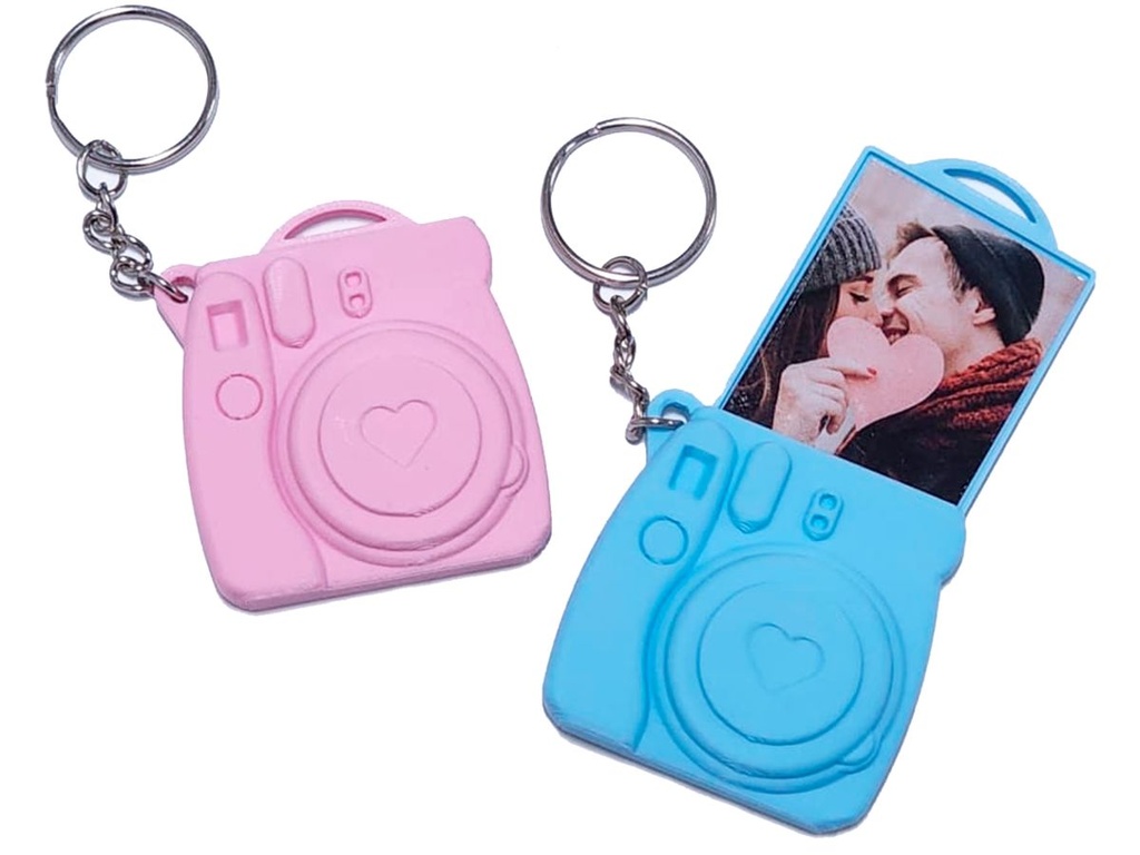 Porte-clés Appareil Photo Rétro Porte-Photo
