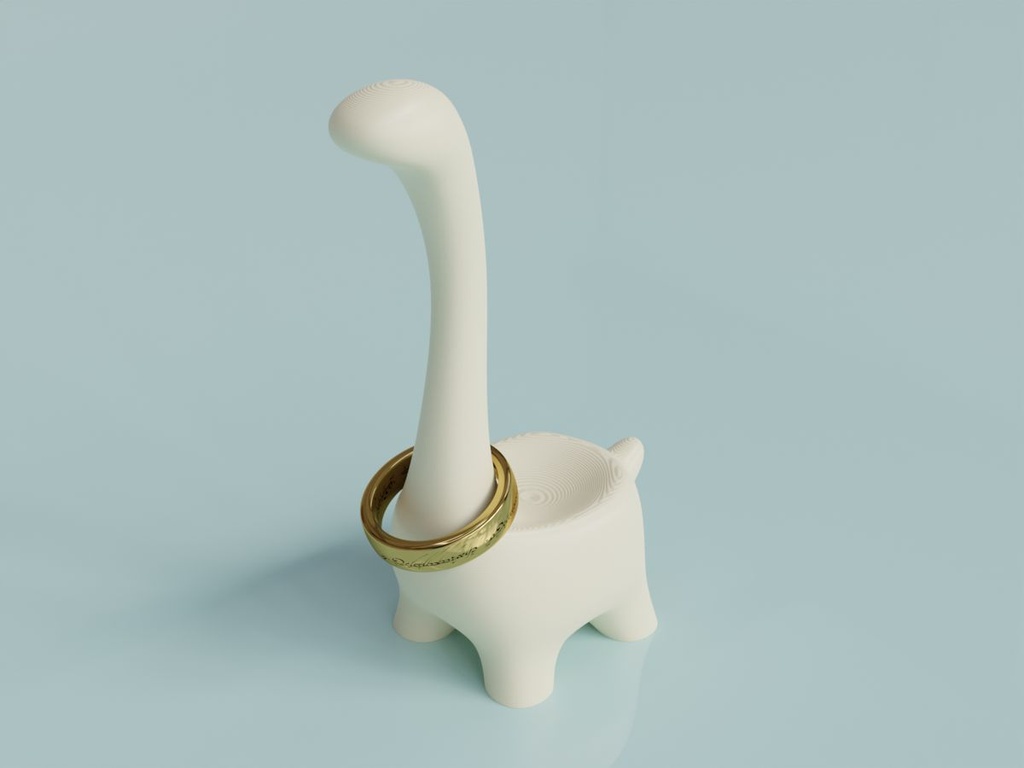 Porte-bijoux dinosaure