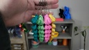 Lot de 4 Porte-clés Dragon Stylisé