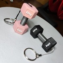 Lot de 3 Porte-clés Haltère Musculation