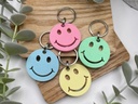 Lot de 5 Porte-clés Smiley Souriant