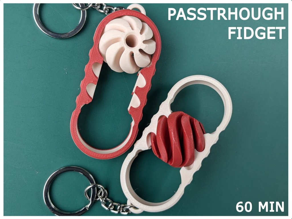 Lot de 3 Porte-clés anti-stress à bille