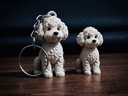 Figurine et Porte-clés Caniche