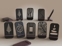 Support téléphone design Zen