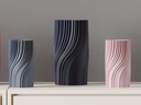 Vase Spirale Moderne Torsadé